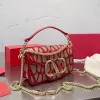 Bolso de diseñador 2023 Moda Mujer Crossbody Cadena Hombro Tote Bolsas Top Calidad Mujeres Loco Vsling Bolsos Valen Carta Tinoise Totes de lujo Cartera de diseñador 001 #