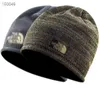 Beanie / Skull Caps Designer Luxo New Thread N Fleece Chapéu para Homens e Mulheres Ao Ar Livre Frio Outono Inverno Quente Malha com Dupla Face Lã P9GC