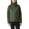 Mäntel Jacke Designer Arcterys Classic Herren Outdoor Alpha Series Ar Zip Hooded Hard Shell Charge Coat Herren Grün XS