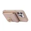 Crossbody Chain Magnetic Lychee Pattern Vogue Phone Case for iPhone 14 13 12 11 Pro Max Adjustable Lanyard Multiple Card Slots Solid Leather Wallet Bracket Back Cover