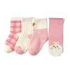 Skarpetki dla dzieci Socks Spring Winter Cotton Socks Słodki kreskówki Królik dla dzieci Dzieci Dziecko 231121