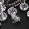 5 ml 5G Diamond Shape Cream Box Acrylic Bottle Diamond Cream Nail Glitter Pots Makeup Packing Cream Burs Cosmetic Packaging Budfe