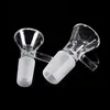 Raucherschale Außengewinde Glaspfeife Zubehör für Wasserpfeifen Dab Rigs Wasserbong 14mm und 18mm