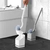 Bezems Dustpans toiletborstel multifunctioneel geen dode hoek huishoudens zacht haar lange handgreep met basiscombinatie Cleaning 230421