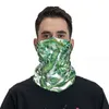 Sciarpe Banana Foglia di palma Bandana Ghetta per il collo Sciarpa avvolgente stampata Fascia multiuso Sport all'aria aperta Unisex adulto Lavabile