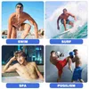 Men's Swimwear 4 Pcs Panty Liner Swimming Trunks Swimsuit Padded Sponge Mat Bulge Enhancer Pads Material Enlargement Man