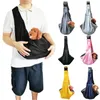 Housses de siège de voiture pour chien Pet Cat Out Bandoulière Sac à bandoulière Voyage en plein air Portable Chiot Sling Sacs Confortable Respirant Petit Transporteur