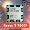 cpus ryzen 5 7500f R5 37GHz 6C12T CPUデスクトッププロセッサ5NM L332M 1000000000000597ソケットAM5クーラー231120