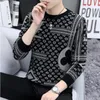 2024 designer sweater men Sweater Women's Autumn Round neck striped fashion Long Sleeve Women High End Jacquard Cardigan knitting Sweaters Coats