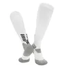 Calcetines de fútbol antideslizantes de tubo alto, calcetines de entrenamiento para hombre, calcetines con parte inferior de toalla de algodón sólido, calcetines deportivos de tubo largo