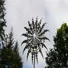 庭の装飾金属風車カラフルな屋外庭園装飾風スピナー風力キャッチャーコレクターコートヤードパティオ芝生無料配達231120