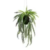 Decorative Flowers Simulated Plant Green Leaf Hanging Bar Music Restaurant Window Ceiling Home Stay Matching