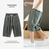 Shorts pour hommes été hommes grande taille 8XL décontracté lâche mode coréenne sarouel hommes Bermudes Streetwear Hip Hop Baggy