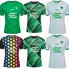 2023 2024 Saint Etienne Üçüncü Futbol Formaları Evde Uzak Youssouf Maillots De Foot Shirt Khazri Boudeebouz Aholou Kalecisi Futbol Gömlek Üniformaları