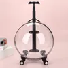 Cat Carriers Outdoor Crate Cats Trolley Hamster Animal Carry Clear Transportador Para Gato Produit