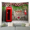 Tapisseries Paysage Grande Tapisserie Ltaly Rural Petite Ville Rue Style Rétro Fond Décor Hippie Tenture Murale Chambre Couverture 231121