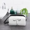 Cosmetic Bags One Line Face Art Makeup Bag For Women Travel Organizer Cute Pablo Picasso Storage Toiletry