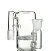 4 tums glas aska catcher för 18mm 14mm fogglasbongs frit perc glas ashcatcher klar färg cirka 190 g aska-p902 ash-p903 12 ll