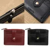 Card Holders Men Women Wallet Money Clip Holder Business Faux Leather Purse