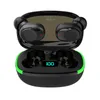 Y70 TWS Auricolari Bluetooth Cuffie senza fili Mini Sport Gioco Auricolari Cuffie con microfono Touch Control Display LED