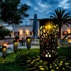 Światło słoneczne Ogród LED Garden Pusty Lampa Lampa Dekoracja Wodoodporna brama patio ścieżka krajobrazowa światła krajobrazowe