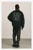 Men s Fur Faux High Street Embroidery Baseball Uniform Men Clothing 2023 Autumn V neck Couple Loose Streetwear Coat Mens Fashion Hip hop Jacket 231120