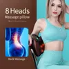 Massaging Neck Pillowws Head Massager Car Home Cervical Shiatsu Massage Neck Back Waist Body Electric Multifunctional Massage Pillow Cushion 231121