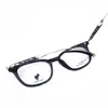 Óculos de sol Frames Moda Belight Optiacl Acetato de óculos tradicionais do braço de acabamento masculino Mulheres Prescrição Óculos Retro Frame Retro