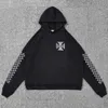 Дизайнерская одежда Толстовки Толстовки Rhude Classic Checkerboard Printed Vintage Hoodie Streetwear Пуловерная куртка Хип-хоп Спортивная одежда Топы для продажи Оптом