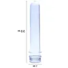 40ML Clear Plastic Empty Refillable Test Tube Bottle Sample Bottle Cosmetic Candy Mask Bath Salts Vial Case Jar Pot Bottle Container Ho Acwj