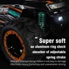 Auto elettrica/RC Nuovo 1/16 45 km/h Velocità 2.4GHz Monster Truck Off Road Racing Veloce Brushless Arrampicata Giocattoli per ragazzi Regalo