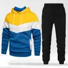 GYM Clothing Sports Miękkie joggingowe spodnie Ustaw zimowy dres