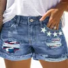 Jean femme printemps été Vintage décontracté mode Denim pantalon Sexy broderie bouton poches Shorts vêtements féminins