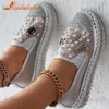 Dress Shoes Hot Sale 2023 Women Mesh Sneakers Slip On Low-top Flats Round Toe Breathable Loafers Shoes Comfy Walk Sneakers Spring Summer T231121