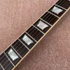 Snedstreck aptit elektrisk gitarr guld lönn topp zebra pickups, en bit kroppshals, banden bindande, tune-o-matic bron