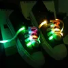 Piezas de zapatos Accesorios 120 cm LED Deportes Cordones luminosos Baterías de flash circulares Sin corbatas Decoraciones para fiestas perezosas 231121