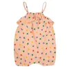 Rompers Baby Clothes Summer Cartoon Cute Girl Jumpsuit Bomull