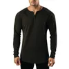 Men's T Shirts Big And Tall Long Sleeve For Men Lightweight Shirt Men's Fitness Sports Plain Cotton