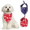 Altri articoli per cani Stampa di moda Asciugamano triangolare per cani Gatto Creativo Bavaglino con bandiera americana Accessori per decorazioni per animali Consegna a domicilio Giardino domestico Dhocp