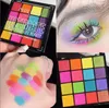 16 Färg Eye Shadow Plate Pearl Eye Shadow Waterproof Matte New Stage Makeup Sequin Glitter Powder Health Beauty