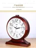 Orologi da tavolo Ornamenti per orologi vintage europei Rotondi Silenzioso Famiglia Creativo Ampio soggiorno Camera da letto