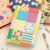 Flower Leather A5 Notebook Diary Agenda Weekly Planner Writing Memo Pads Book Stationery Office School Supplies