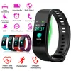 MNWT Bracciale sportivo Smart Watch Donna Uomo Attività fitness Monitoraggio della frequenza cardiaca Braccialetto della pressione sanguigna per Android iOS