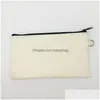 Bolsas de armazenamento 19,5x11cm Casos de lápis de zíper em tela bolsas de caneta bolsas de caneta com maquiagem de algodão Saco de embreagem de telefone celular LOGO LX1368 DROP DHTXV