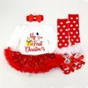 Rompers Fancy Rok Baby Girl Carnival Christmas Sukienka dla dziewcząt Spring Bebes Babi Holiday Infantil Clothing Party Tiulle Kostium dla dzieci 231120