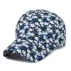 Ball Caps Sunscreen Baseball Rose Floral Print Cap For Women Casual Sport Caps Casual Fashion Dome Hats Golf Hat Beach Hat Drop Ship 2023 J230421