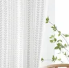 Vorhang Koreanische Vorhänge für Wohnzimmer Schlafzimmer transparent weiß minimalistisch Schneefenster Bildschirm Deckeninstallation