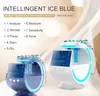 Portable Ice Blue Magic Mirror Skin Analyzer Face Lifting Microdermoabrasion Oxygen Sprayer Hydrodermabrasion Deep cleaning Machine