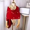 Kaşmir Eşarp Kadın Tasarımcı Lüks Moda Pashmina Yüksek Kaliteli Kış Sıcak Sargılar 70*180cm Unisex