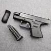 G26 Gen4 Alloy Water Gel Blaster Metal Toy Gun Manual Shooting Model for Adults Collection Movie Look Like Real Props
